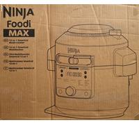 Ninja OL650EUCP Foodi MAX 12-in-1 SmartLid Multicuiseur, 7,5 L, Autocuiseur, Friteuse à air chaud - Cuivre/Noir