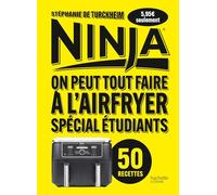 Livre de cuisine HACHETTE Ninja : On peut tout faire à l'Airfryer