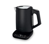 Ninja Perfect Temperature, Bouilloire, 1,7 L, avec contrôle de la température, affichage LED, bouilloire facile à utiliser avec ébullition rapide, maintien de la température, Noir Mat, KT200EU