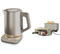 Ninja Perfect Temperature Bouilloire, ébullition rapide, KT201EUSTGD + Ninja Foodi 3-en-1, Grille-Pain, Grill et Presse-panini, 7 Fonctions de Cuisson, inclut un Presse-panini, ST202EUSTGD