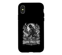Ninja Shadow Strikes First Silence possède Une Lame Coque pour iPhone X/XS
