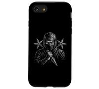 Ninja Shuriken Kunai - Amoureux des samouraïs Japonais Vintage Coque pour iPhone SE (2020) / 7/8