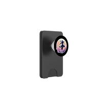 Ninja Silhouette Moonlight Cherry Blossoms Samouraï Japonais PopSockets PopWallet pour MagSafe