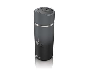 Ninja Sip Perfect Gourde isotherme 400 ml, sans bisphénol A, lavable au lave-vaisselle, bouteille isotherme, Noir, DW1603EUUKBK