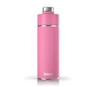 Ninja Thirsti Bouteille et flasque 700 ml avec couvercle DW2401EUUKMV | étanche, conçue pour boissons gazeuses, chaudes et froides. Voyage/sport. Triple isolation, acier inoxydable, rose