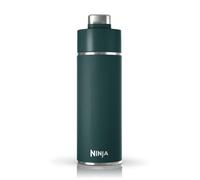 Ninja Thirsti Bouteille et flasque 700 ml avec couvercle DW2401EUUKTL | étanche, conçue pour boissons gazeuses, chaudes et froides. Voyage/sport. Triple isolation, acier inoxydable, Vert de gris