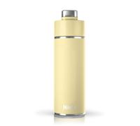 Ninja Thirsti Bouteille et flasque 700 ml avec couvercle DW2401EUUKYL | étanche, conçue pour boissons gazeuses, chaudes et froides. Voyage/sport. Triple isolation, acier inoxydable, jaune