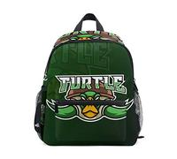 Ninja Tortue Verte Sac à Dos Enfant Sac d'École Maternelle Tout-Petit Préscolaire Étudiant Scolaire Cartable pour Les d'Âge de La Âgés de 1 à 6 Ans Garçons Filles