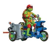 Ninja Turtles : Teenage Years - Figurine Raphael & Scooter et side-car 11 cm