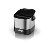 Ninja XSKKNOCKBOX Boîte à café de luxe, accessoires pour machine à expresso, élimination facile et sans désordre, café et marc d'expresso, base antidérapante, barre amovible, peut contenir 10 palets