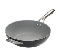 Ninja ZEROSTICK Ceramic Pro Wok 28 cm, résistant aux rayures, sans PTFE, compatible avec toutes les plaques de cuisson, noir CW30928UK