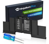 NinjaBatt A1618 Batterie pour Apple MacBook Pro Retina 15" [mi-2015 uniquement] A1398 - Haute capacité [11,36 V/99,5 Wh]
