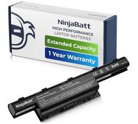 NinjaBatt Batterie pour Acer AS10D31 AS10D51 AS10D81 Aspire 5733 5742 5750 | Compatible Acer AS10D41 AS10D73 AS10D75 AS10D61 AS10D71 AS10D3E 5749 5552 5551 5750G E1-531 - 6 cellules 4400mAh 48Wh