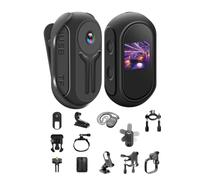 NinjaCam Caméra Sportive 1080P, Caméra d'action Magnétique | Camera Vidéo Sportive avec Clip Rotatif 360°, Caméra Casque pour Moto, Minicaméra Corporelle, Accessoires Multifonctions