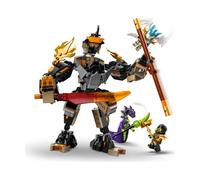 LEGO NINJAGO 71854 La Mission du Robot Cole et du Dragon Zane - Jouet