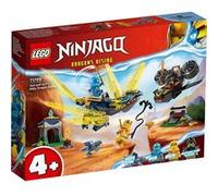 LEGO NINJAGO Jeu de construction Le combat du bébé dragon de Nya et Arin 71798