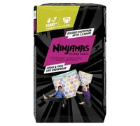 Pampers Ninjamas Pyjama Pants Fille Sous-Vêtement Absorbant de Nuit 4-7 Ans 17-30kg 10 unités