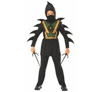 Ninjas Rubies 641144-L Déguisement de, Taille L (7-9 Ans), Multicolore