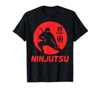 Ninjutsu Arts martiaux japonais Ninja Kanji Stealth Training T-Shirt