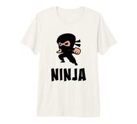 Ninjutsu Kawaii Ninjutsu pour Enfant Ninja, Mignon et Adorable T-Shirt Haut de Gamme