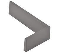 NINKA 2283.91 10111 Connect L-Element Diviseur de tiroir gauche petit pour la division ouverte du tiroir, plastique gris foncé, argent