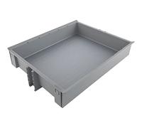 NINKA 5801.93 71055 Meuble de cuisine pour Vauth Sagel Larder KB400 Panier sans rail en plastique gris aluminium argenté