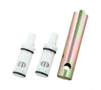 NINMORTH 1224 Kit de cartouche de robinet de rechange pour robinets à double poignée, tige de valve en plastique de haute qualité, pièce de réparation facile à installer, blanc (14272 2 paquets)