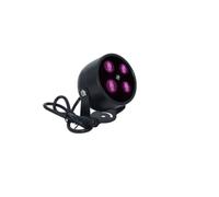 NINMORTH 4-Array LED Illuminator CCTV Caméras, 850nm Lumière avec 40m pour la portée, Étanche Extérieur Infrarouge Lampe DC12V pour Noir