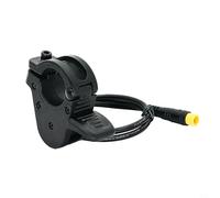 NINMORTH Accélérateur de pouce en plastique pour trottinette électrique 300X M8 Tête mâle Noir