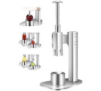 NINMORTH Acier inoxydable pour dénoyauteur de cerises et dénoyauteurs d'olives - Qualité 304, vide-fruits résistant à la rouille avec mécanisme de rebond automatique à ressort