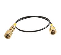 NINMORTH Adaptateur de recharge pour réservoir avec tuyau de 91,4 cm CGA320 vers CGA320, pour connecteur de transfert haute pression robuste pour bouteille