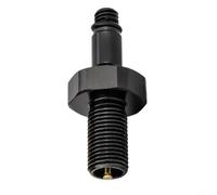 NINMORTH Adaptateur de valve à air pour amortisseur arrière de vélo IFP Piston, connecteur de pompe en alliage d'aluminium 7075, longueur 34 mm, pour rouge (noir)