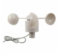 NINMORTH Anémomètre pour station météo WH-SP-WS01 Blanc pour capteur en plastique pour instruments météorologiques