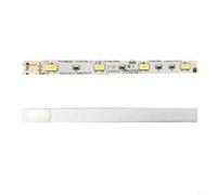 NINMORTH Bande lumineuse LED 12 V CC compatible avec réfrigérateur modèle F521SN71, lampe de tiroir facile à installer, 10 x 0,8 cm, économe en énergie