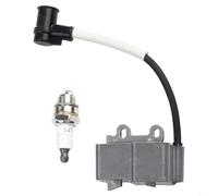 NINMORTH Bobine SRM225 TC210 EB212 GT225 ES210 GT200 HC150 PB200 PPF210 Garden Power Equipment Part A411000131 Noir Argent