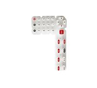 NINMORTH Boutons de clavier en silicone souple pour Total Station TS02 TS06 TS15 GM52 IM52 ES602G GTS1002 Clés de rechange en silicone souple pour Leica Total Station TS02 TS06 TS15 GM52 IM52 N2 N5 K2