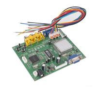 NINMORTH Carte convertisseur vidéo HD pour signal analogique vers numérique RGBS YUV vers VGA générateur 1360 x 768