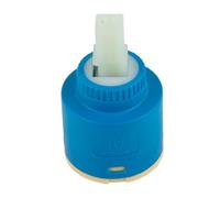 NINMORTH Cartouche à disque en céramique 35 mm 40 mm pour mitigeur de douche, baignoire, robinet de cuisine, remplacement de remplacement bleu