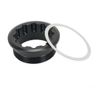 NINMORTH Couvercle de verrouillage de roue libre à 12 vitesses pour cassette M6100 M7100 M8100 Corps en alliage d'aluminium Outil de 26 mm de diamètre Noir (rouge)