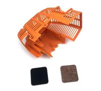 NINMORTH Couvercle moteur de rechange avec 2 filtres FS75 pour FS80 FS85 Series, pour boîtier d'admission d'air orange pour FC75 KM85 HL75 KA85R