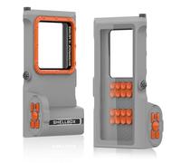 NINMORTH & Create Étui étanche IP68 pour téléphone avec tuba - Plongée jusqu'à 15 m avec TPE + PC + verre + alliage de zinc pour la protection, pour compact 20 x 10,5 x 5 cm