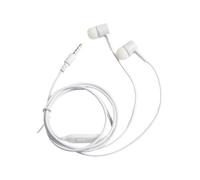 NINMORTH Écouteurs intra-auriculaires filaires avec micro intégré, prise audio 3,5 mm, son clair, compatibles avec smartphones, tablettes, ordinateurs portables, noir