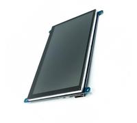 NINMORTH Écran tactile capacitif IPS 7" Pi 3/4, écran HD 1024 x 600 avec écran tactile 5 points, compatible avec Raspbian Ubuntu Kodi Win 10 IoT