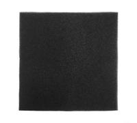 NINMORTH Éponge filtrante biochimique pour aquarium Noir 50 x 50 x 2 cm Feuille de mousse réutilisable pour nettoyage d'eau douce et pour réservoirs marins (PPI-15 - grossier)
