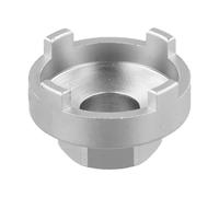 NINMORTH Extracteur de roue libre à 4 encoches pour douilles d'extraction de pignon de vélo, acier au carbone traité thermiquement, 41 mm x 25 mm, argenté