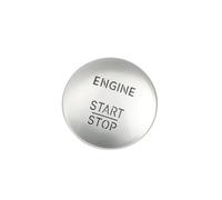 NINMORTH FACAIIO Bouton Start Stop pour W164 W204 W205 W212 W221 W166 | Pour rouge ou argent | Matériau ABS + PC | Diamètre 3,5 cm | Pour 2215450714