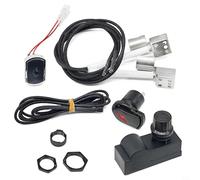 NINMORTH G511-0055-W1 Kit d'allumage de grille électronique 2 sorties pour modèles Charbroil, module ABS et électrodes