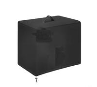 NINMORTH Housse de filtre à sable d'extérieur pour pompe de piscine Intex, coque de protection en tissu 600D avec cordon réglable, 84 x 61 x 86 cm, noir