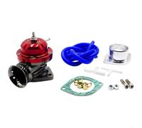 NINMORTH Kit de valve de décharge turbo à bride de 6,3 cm pour valve de décharge de pression rouge et noire (A)