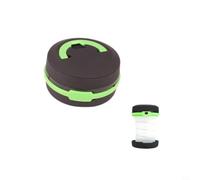 NINMORTH Lanterne de camping à LED extensible, lampe de tente d'extérieur portable avec résistance à l'eau IPX4, poignée pliable pour randonnée et situations d'urgence (vert)